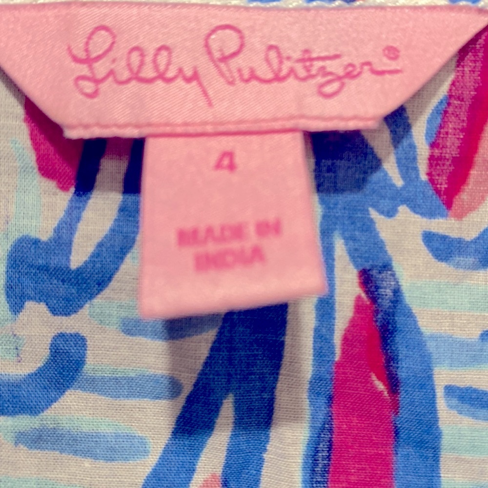 Lilly Pulitzer - Red Right Return Pattern - image 4